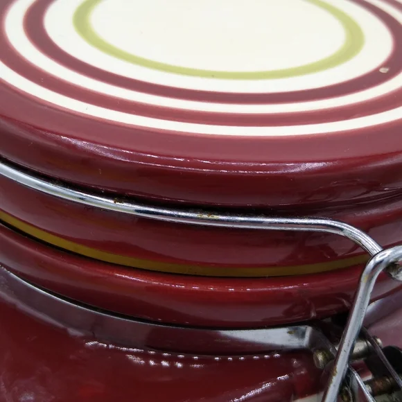 MSRF Inc Rooster Chicken Country Kitchen Ceramic Canister Vintage - Picture 10 of 12